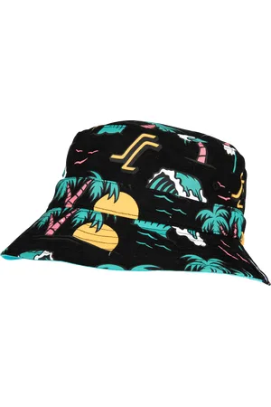 Santa Cruz Boys Paradise Repeat Bucket Hat in Black