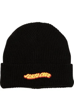 Santa Cruz Boys Winkowski Comic Bugs Beanie in Black