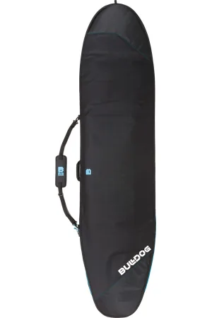 Bulldog Core 5mm Longboard Bag in Black & Cyan