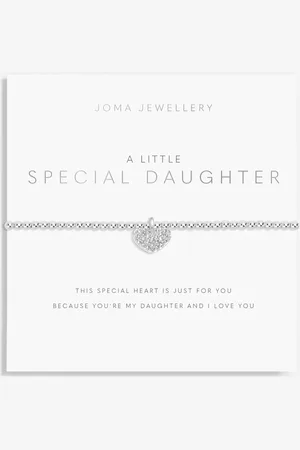 Joma Jewellery A Little Special Daughter Bracelet in Silver
