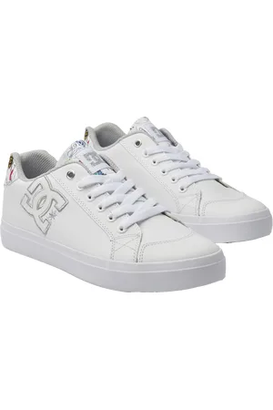 Dcshoes Chelsea Plus Shoes in White, Multi & Armor