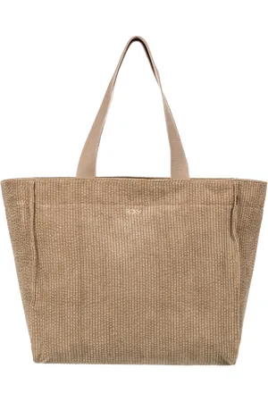 Roxy Feeling Good Beach Bag in Oil Green