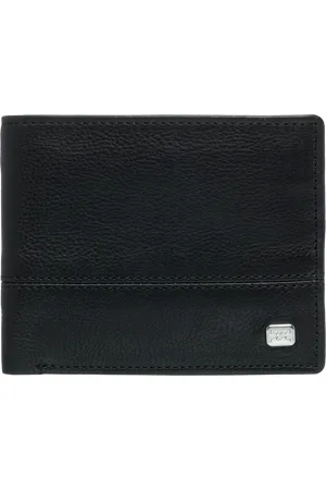 Billabong Dimension 2IN1 Leather Wallet in Black