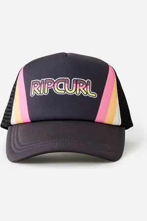 Rip Curl Girls Mixed Trucker Cap in Washed Black