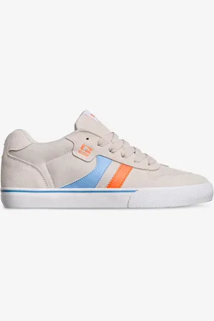 Globe Encore 2 Shoes in Cloud, Blue & Orange