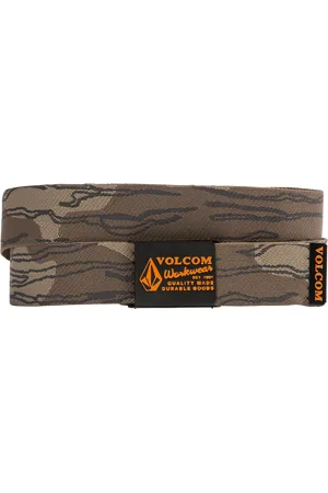 Volcom Workwear Web Belt in Brindle