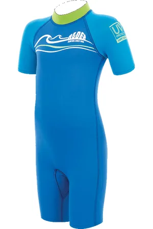 Alder Boys Impact Toddler 2mm Shorty Wetsuit in Royal