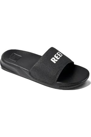 Reef Boys One Sliders in Black & White