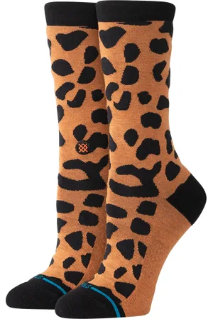 Stance Womens Animaniac Crew Socks in Black