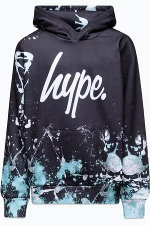 Hype Boys Cold Splat Hoodie in Black