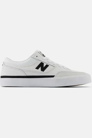 New Balance Franky Villani 417 Low Signature Shoes in White & Black