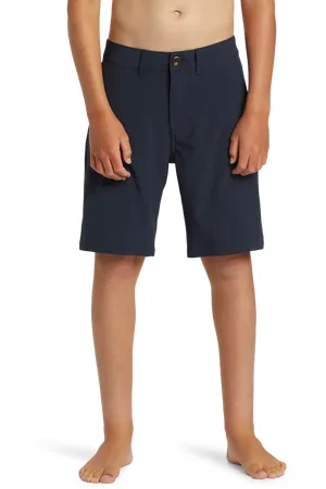 Quiksilver Boys Union Amphibian Boardshorts in Dark Navy
