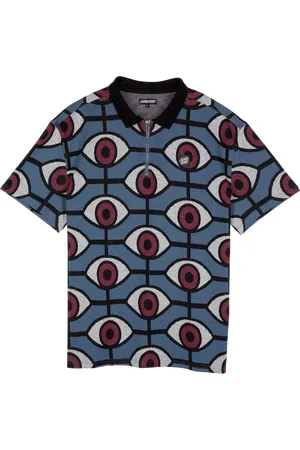 Santa Cruz Fleck Polo Shirt in Salba Eyes