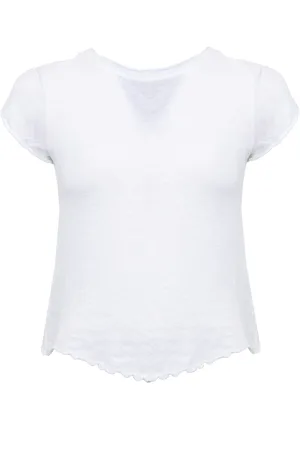 Free People Be My Baby T-Shirt in White