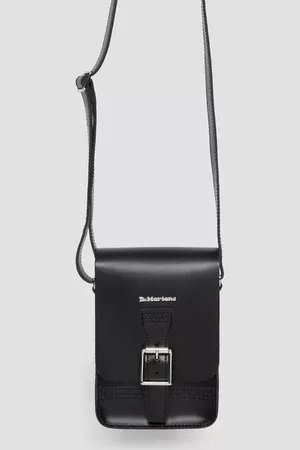 Dr. Martens Box Crossbody Bag in Black Kiev & Smooth Leather