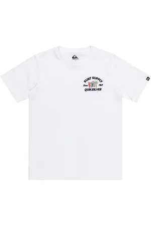 Quiksilver Boys Surf Shacky T-Shirt in White