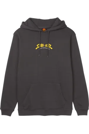 Santa Cruz Winkowski 8Baller Trip Hoodie in Washed Black