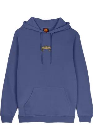 Santa Cruz Guzman Scroll Front Hoodie in Navy Dusk