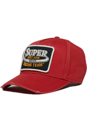 Superdry Graphic Trucker Cap in Red