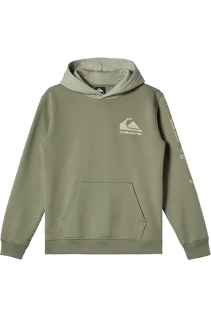 Quiksilver Boys Omni Logo Hoodie in Sea Spray