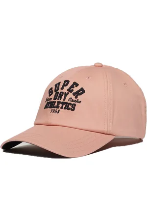 Superdry Graphic Baseball Cap in Antique Peach