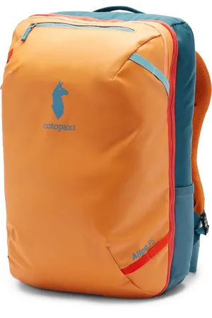 COTOPAXI Allpa 35L Travel Backpack in Tamrindo & Abyss