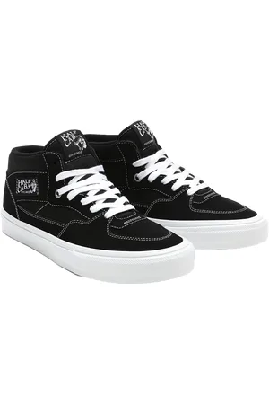Vans Skate Half Cab Shoes in Black & White