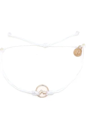 Pura Vida Sierra Rose Gold Bracelet in White