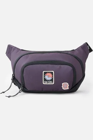 Rip Curl Waist XL Bumbag in Washed Black