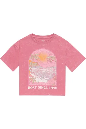Roxy Girls Sun For All Seasons T-Shirt in Heather Rose