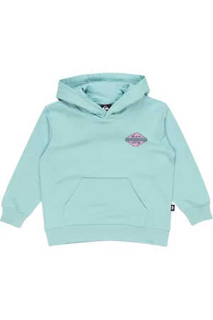 Quiksilver Boys Rain Maker Hoodie in Marine Blue