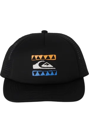 Quiksilver Boys Vermin Pack Trucker Cap in Black