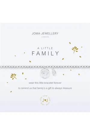 Joma Jewellery Family Bracelet in Silver