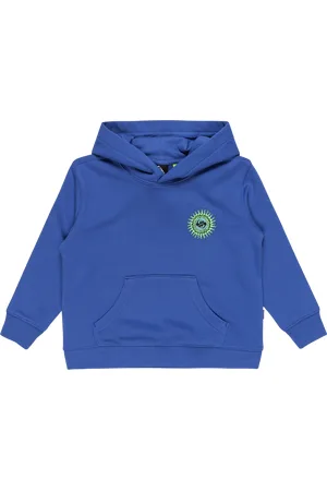 Quiksilver Boys Rainmaker Hoodie in Nebulas Blue