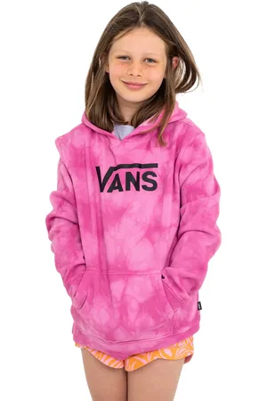 Vans Girls Sky Wash Hoodie in Cyclamen
