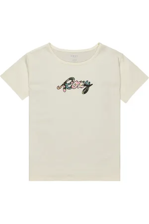 Roxy Girls Day & Night T-Shirt in Egret