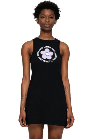 Santa Cruz Daisy Ring Dress in Black