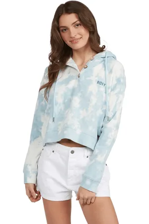 Roxy Girls Trip Hoodie in Cool Blue