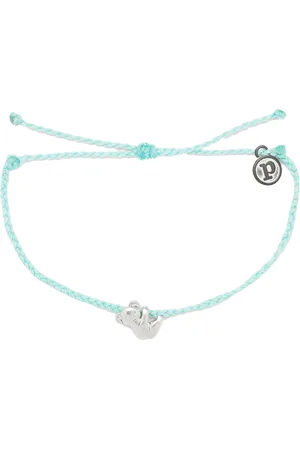 Pura Vida Koala Silver Bracelet in Seafoam