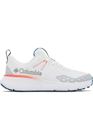 Columbia Konos TRS Shoes in White & Poppy Red
