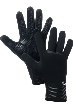C-Skins Wired 3mm Wetsuit Gloves in Black