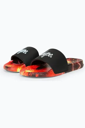 Hype Boys Space Script Sliders in Red