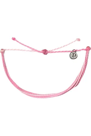 Pura Vida Boarding 4 Breast Cancer Bracelet in Pink