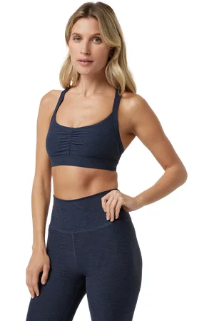 vuori Elevation Ruch Bra in Midnight Heather