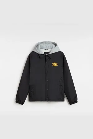 Vans Boys Riley II Coach Jacket in Black