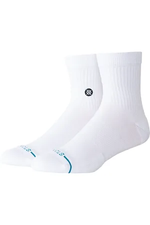 Stance Womens Icon Quarter Socks in White