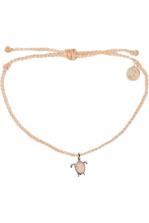 Pura Vida Sea Turtle Rose Gold Bracelet in Blush