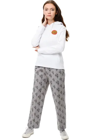 Santa Cruz Classic Dot Hoodie in White