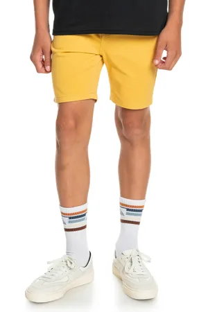 Quiksilver Boys Krandy Chino Walkshorts in Rattan