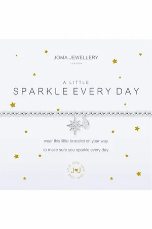 Joma Jewellery Sparkle ED Bracelet in Silver